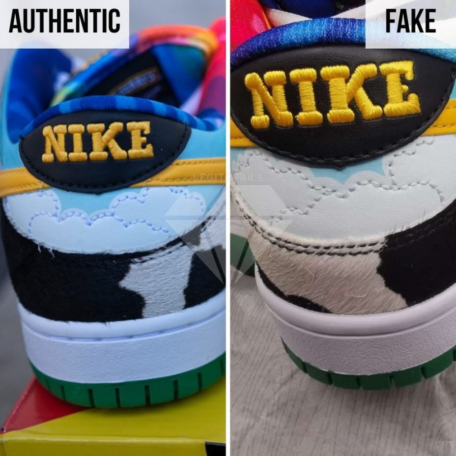 #Arnaque : Comment reconnaÃ®tre une fausse paire de Nike SB Dunk Low Ben & Jerry's Chunky Dunky