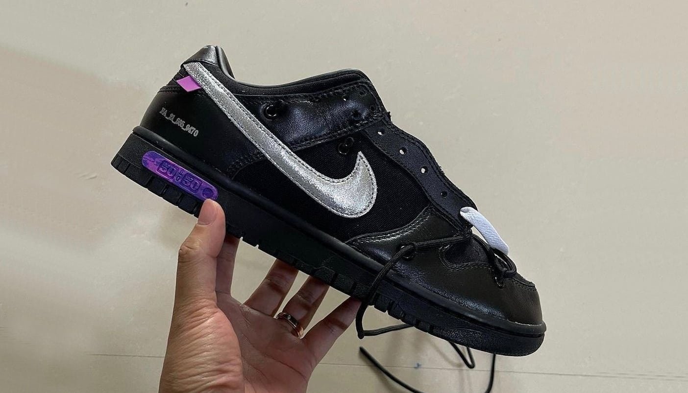 NIKE DUNK LOW x OFF WHITE BLACK 50