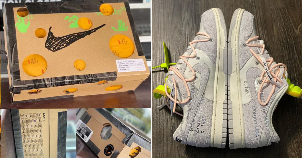 off white cheap nike dunk low the 50 collection packaging release date 1024x536