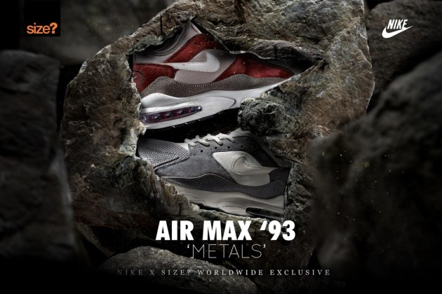 Nike Air Max 93 ‘Metals’ Pack – size? 