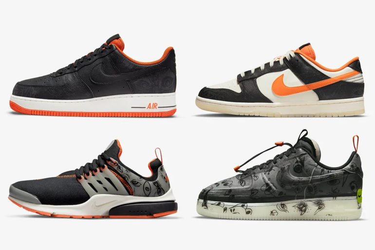 Nike dévoile son Halloween Pack composé de 4 sneakers