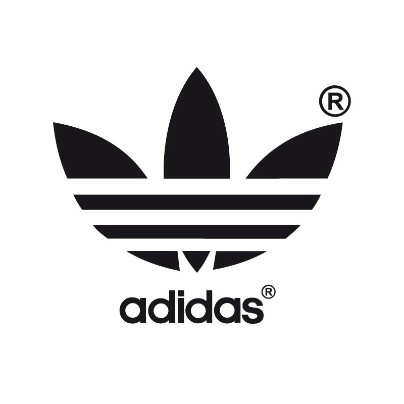 sticker logo adidas