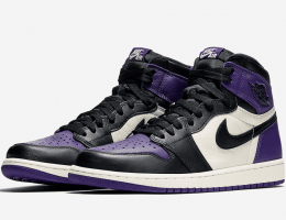 Nike Air collection Jordan 1 purple