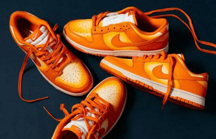 La Nike Dunk Low Magma Orange : une basket vitaminée